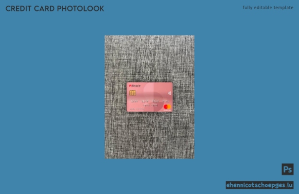 India Finacle Bank Mastercard Photolook Beispielvorschau